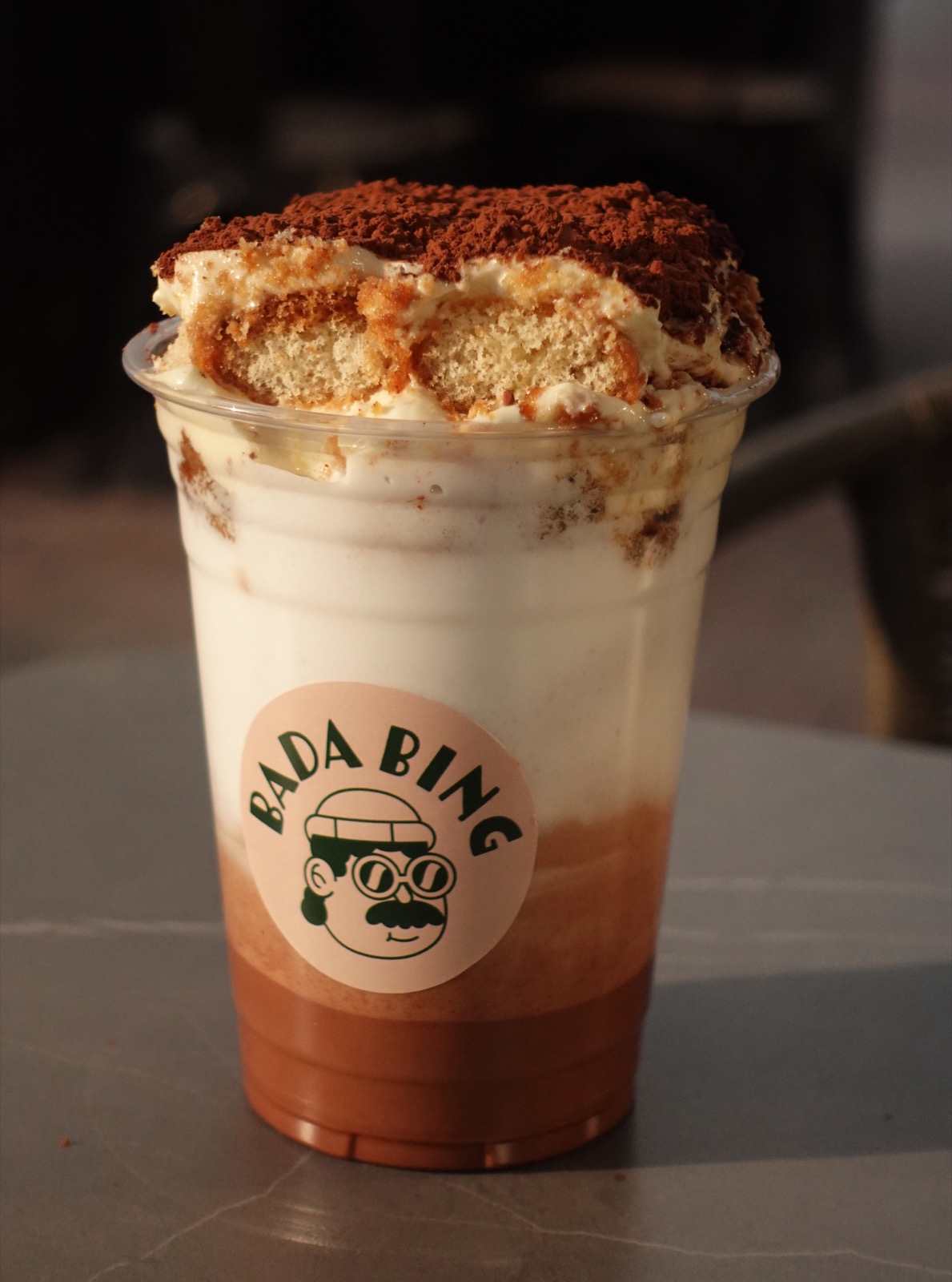 Tiramisu latte